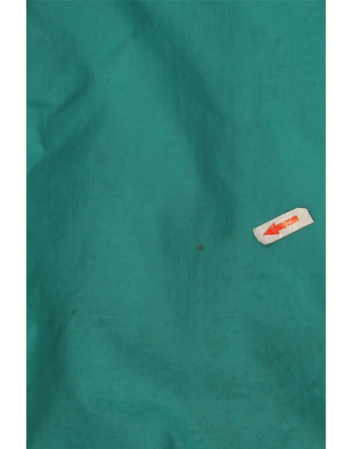 Puma Chaqueta impermeable para hombre UK 36 Small Turquesa Colorblock Nylon