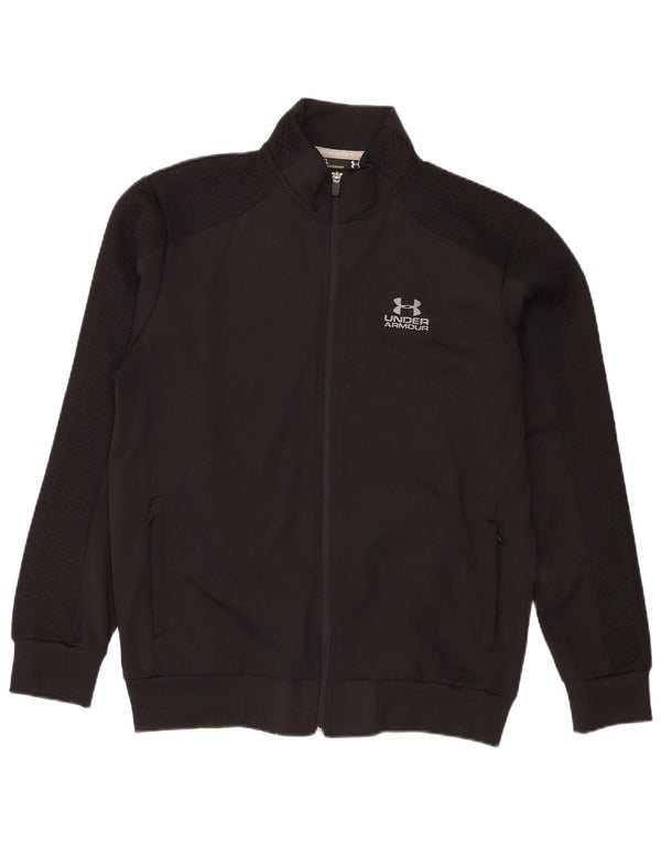 Under Armour Chaqueta de chándal para hombre XL Poliéster negro