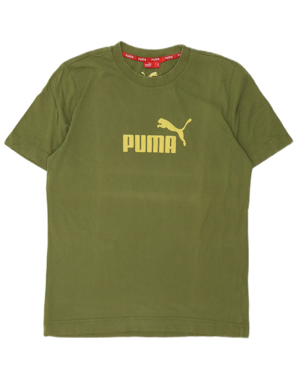 Camiseta Puma Graphic Top Verde Medio |