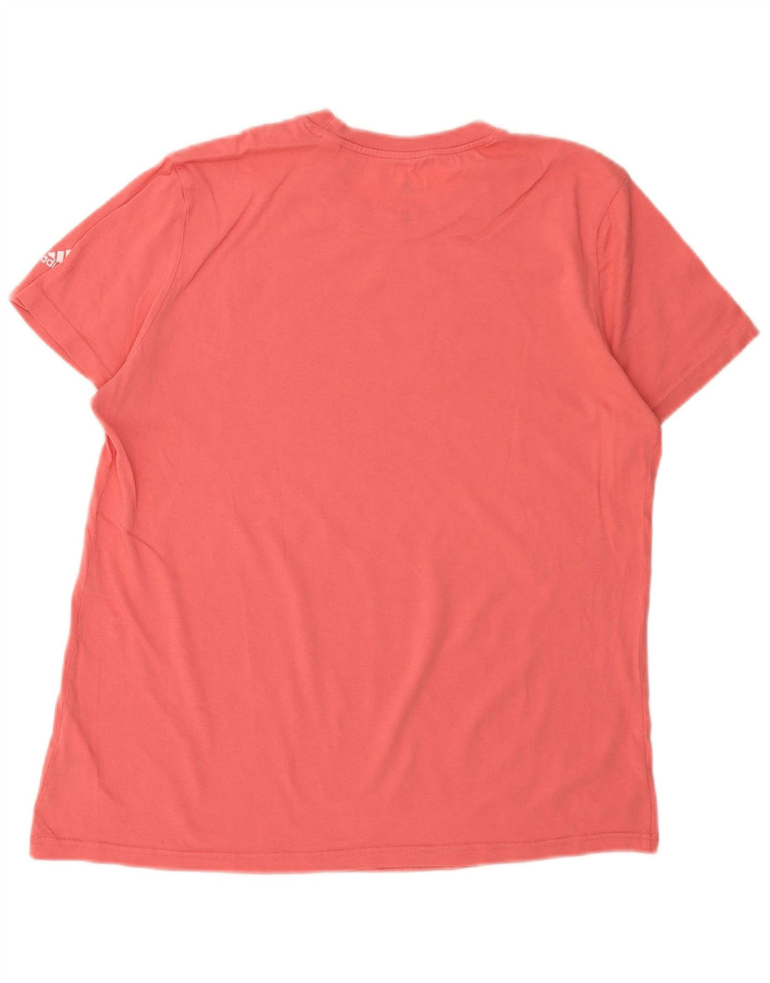 ADIDAS Camiseta Gráfica Mujer Top UK 20/22 XL Rosa Algodón