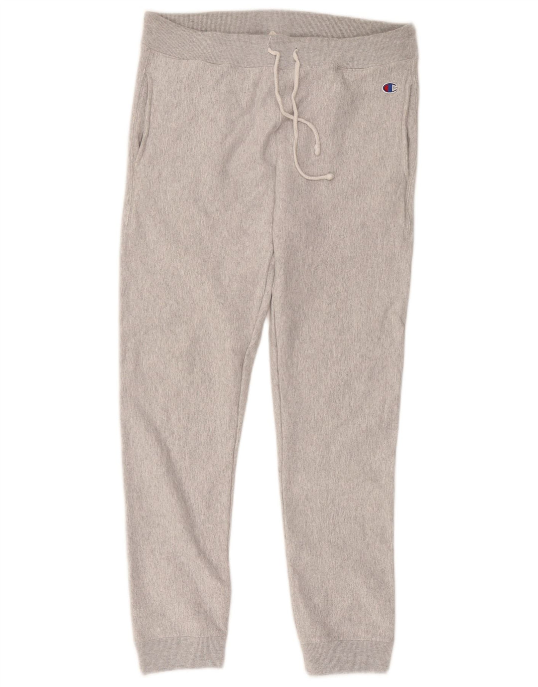 Champion Pantalones De Chándal De Tejido Inverso para Mujer Joggers UK 44 Gris Medio