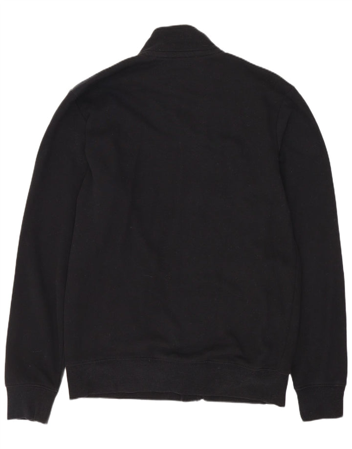 Kappa Hombre Chándal Top Chaqueta XL Negro Algodón