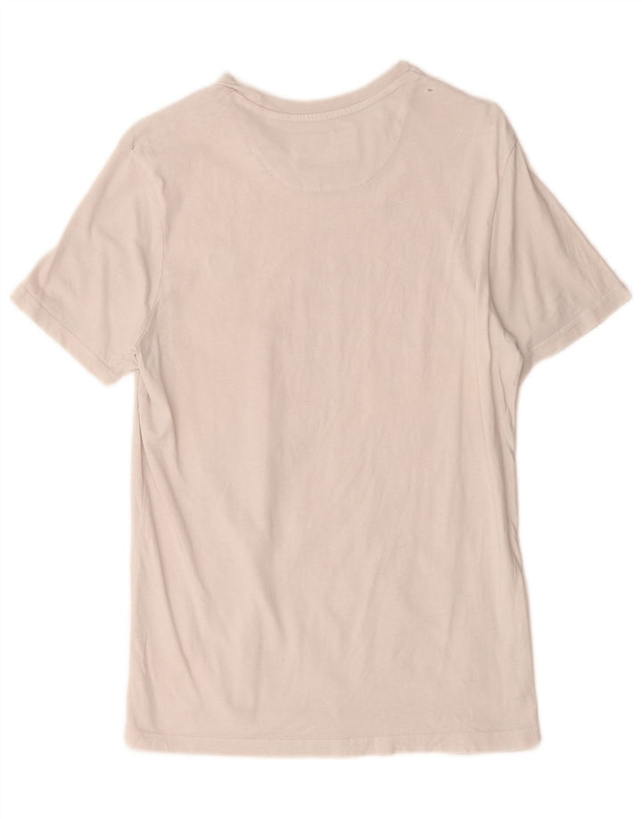 Lyle & Scott - Camiseta para hombre, talla pequeña, algodón blanco