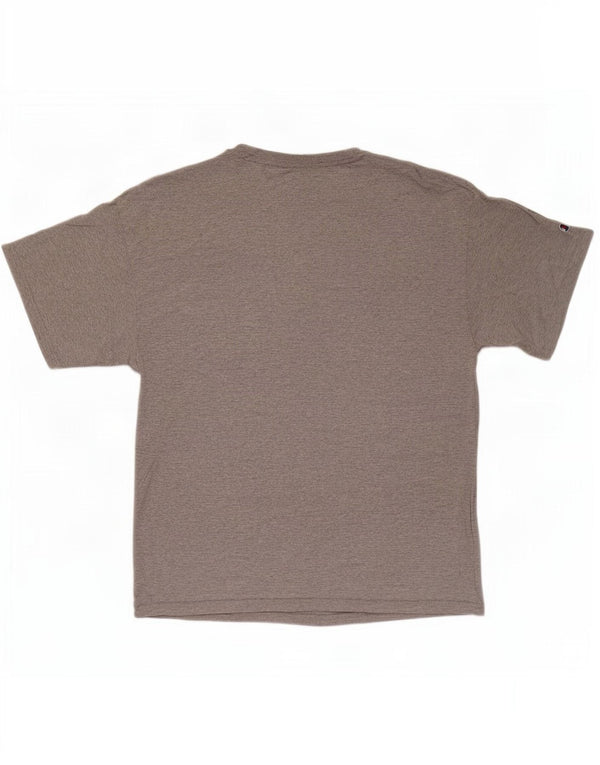 Champion Camiseta Gráfica Georgetown para Hombre Top XL Algodón Gris