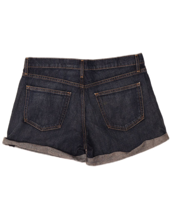 Gap Pantalones cortos vaqueros para mujer UK 12 Medium W32 Algodón azul