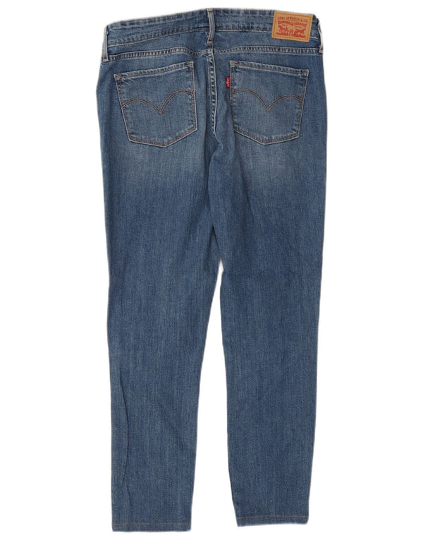 Levi's Womens 711 Skinny Jeans W28 L27 Blue Cotton