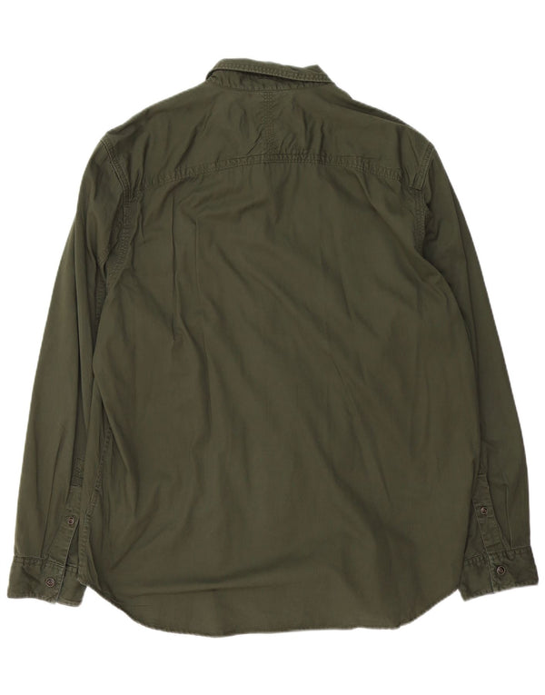 Timberland Camisa Earthkeepers Regular Fit para hombre 2XL Algodón verde