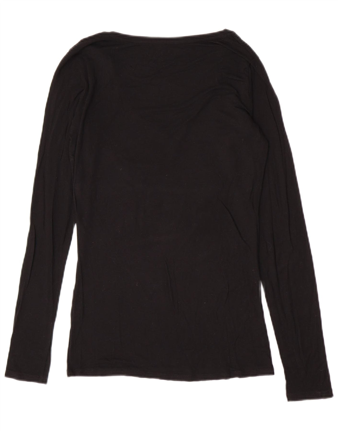 Guess Top gráfico para mujer de manga larga UK 12 Medium Black