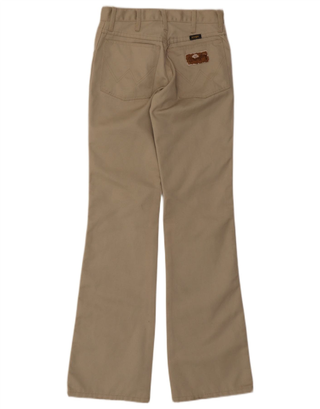 WRANGLER Pantalones casuales con corte de bota para mujer W26 L32 Algodón beige