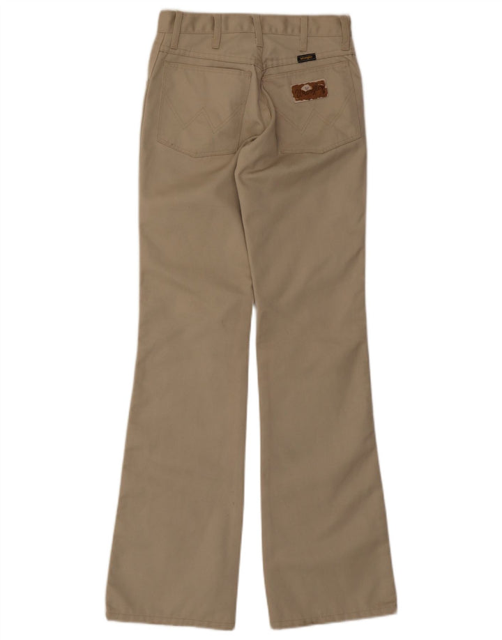 WRANGLER Pantalones casuales con corte de bota para mujer W26 L32 Algodón beige