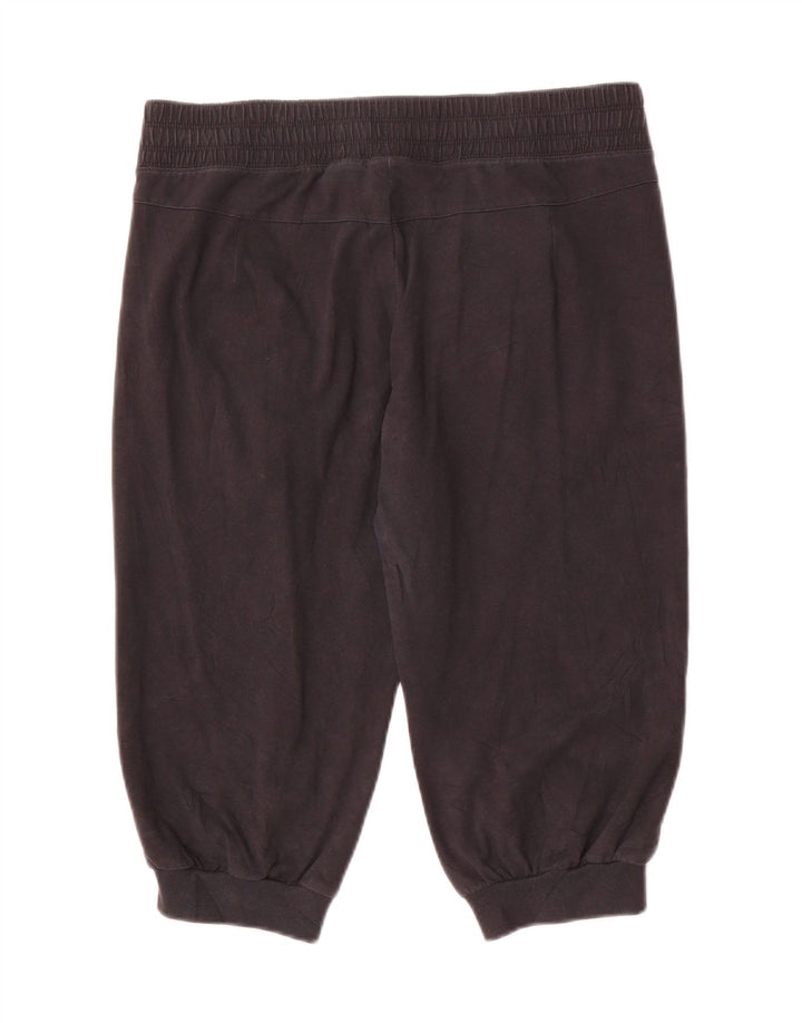 NIKE Womens Bermuda Sport Shorts UK 12 Medium Black Cotton Vintage Nike and Second-Hand Nike from Messina Hembry 