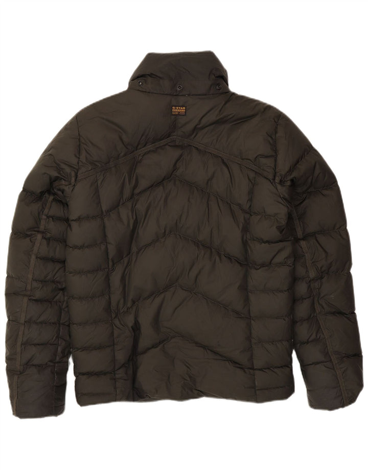 G-STAR Chaqueta acolchada holgada para hombre UK 34 XS Caqui