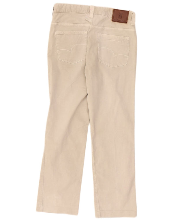 Marina Militare Pantalones cargo rectos para hombre IT 46 Small W32 L29 Beige