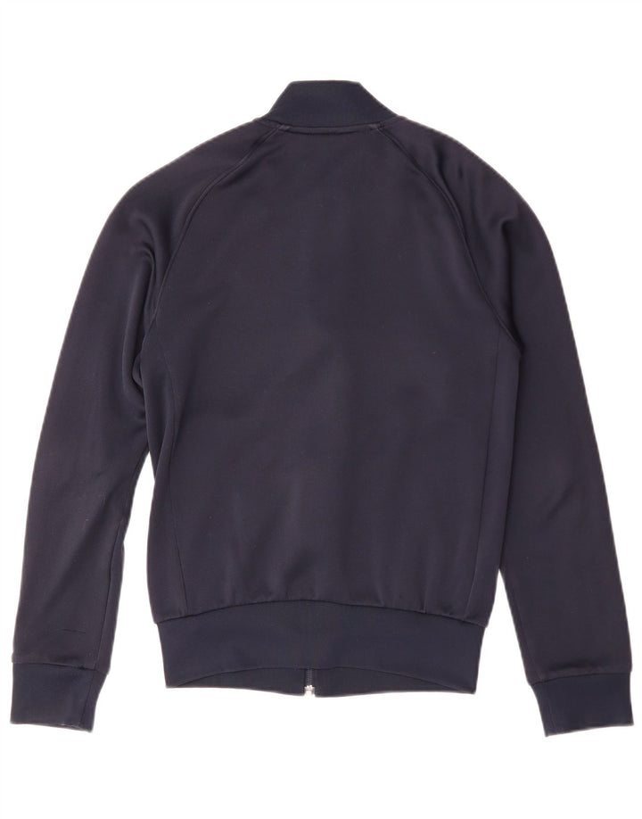 Adidas Hombre Chándal Top Chaqueta Pequeña Azul Marino Poliéster