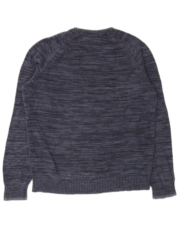 Jack & Jones Hombre Crew Neck Jumper Sweater XL Azul Marino Algodón