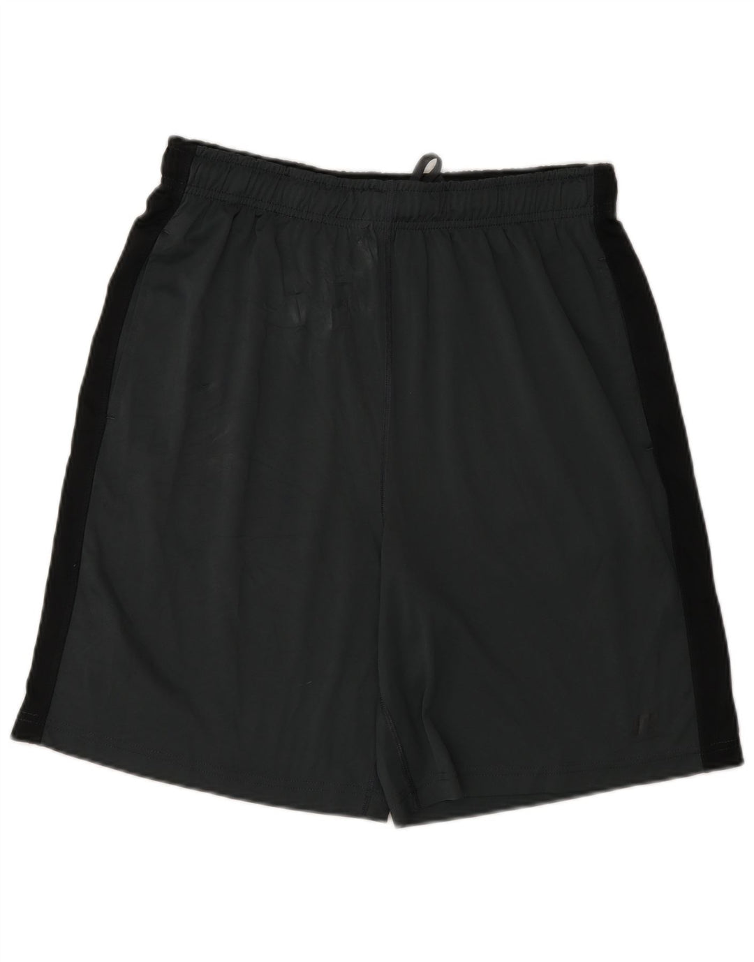 Pantalones cortos deportivos para hombre Russell Athletic Poliéster color block gris medio