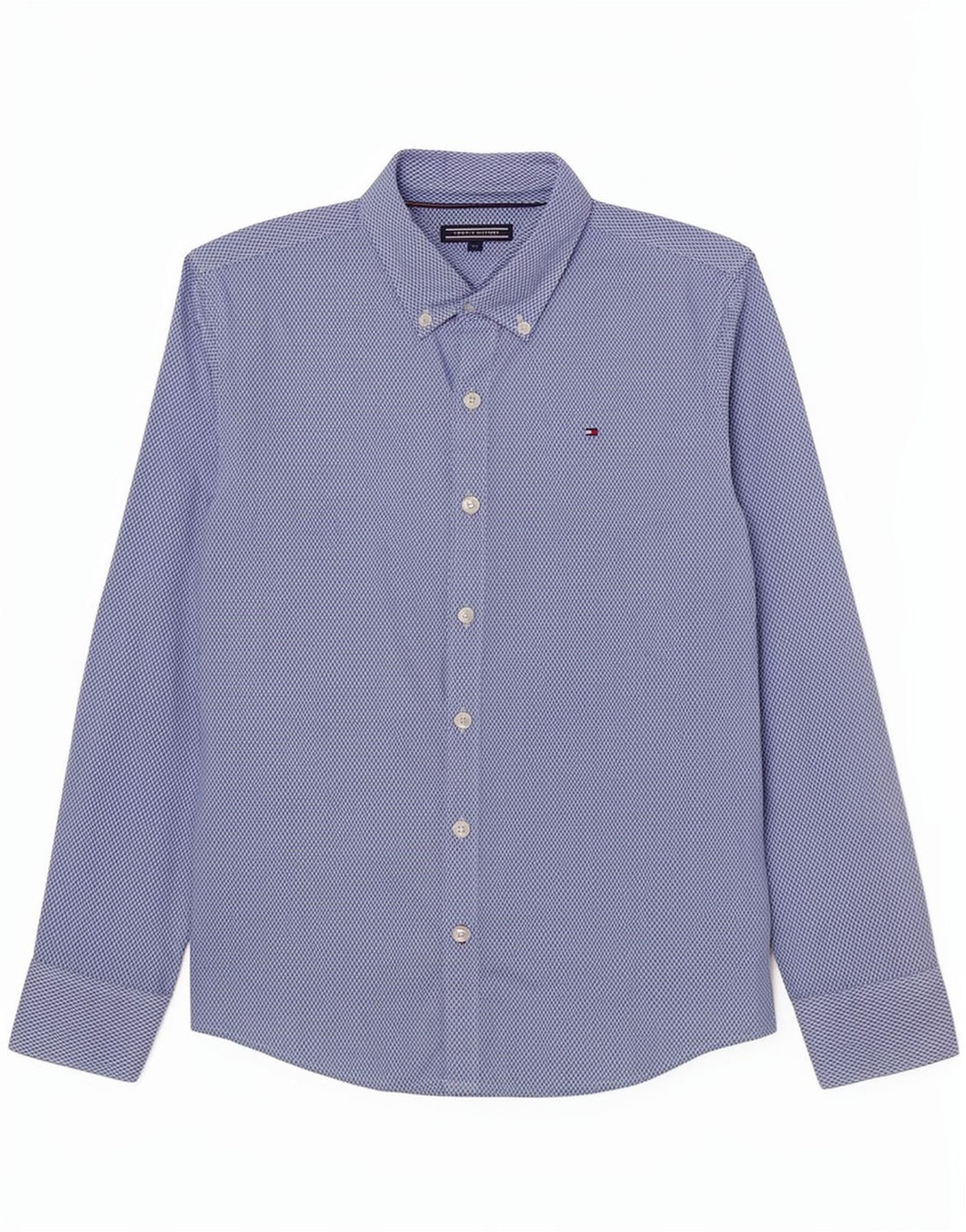 Tommy Hilfiger Camisa Niño 11-12 Años Azul Algodón