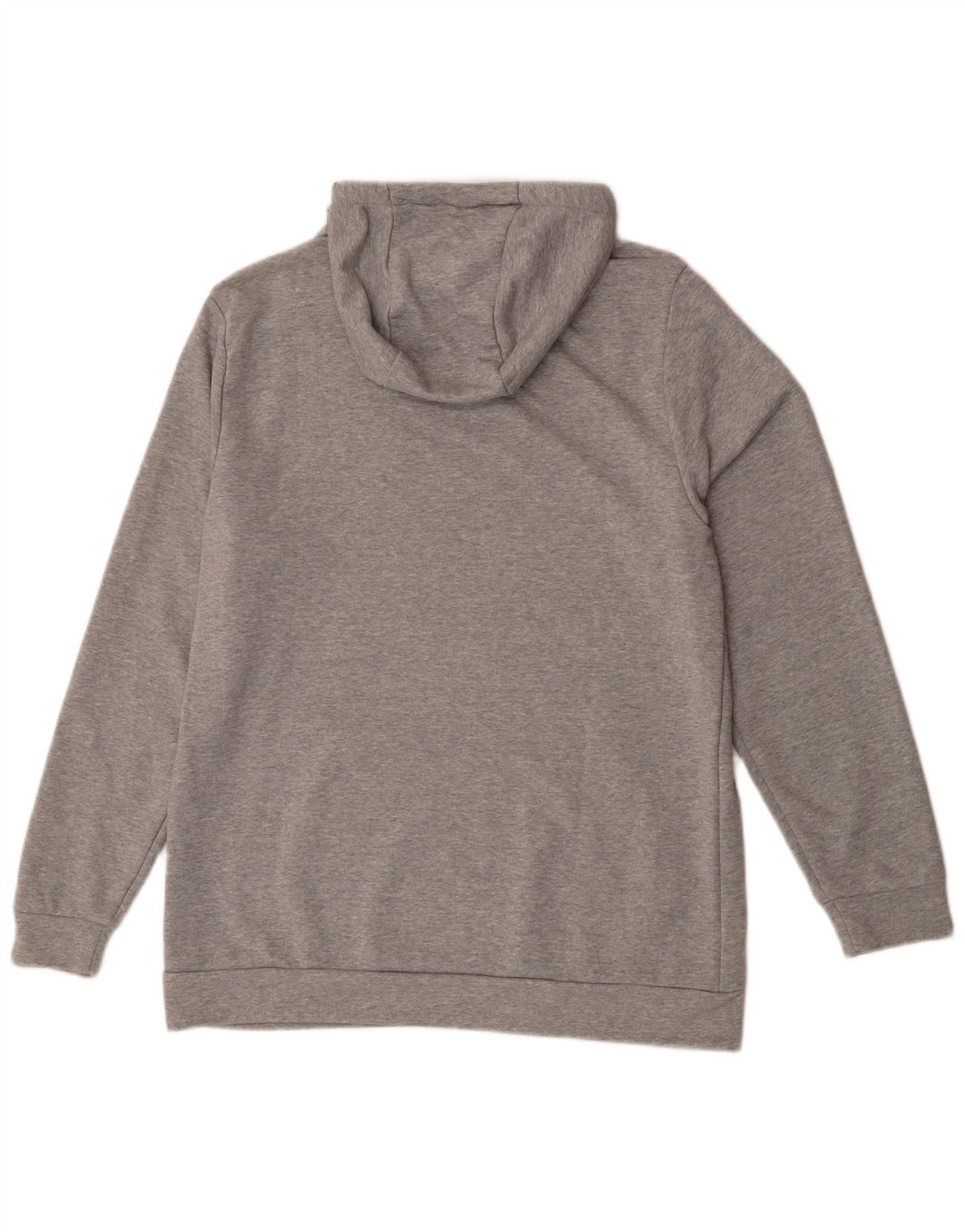 Nike Hombre Dri Fit Sudadera Con Capucha Jersey Gris Medio Algodón