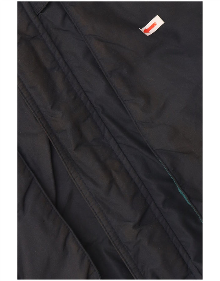 Columbia Chaqueta de esquí alta para hombre UK 40 Large Azul marino Colorblock