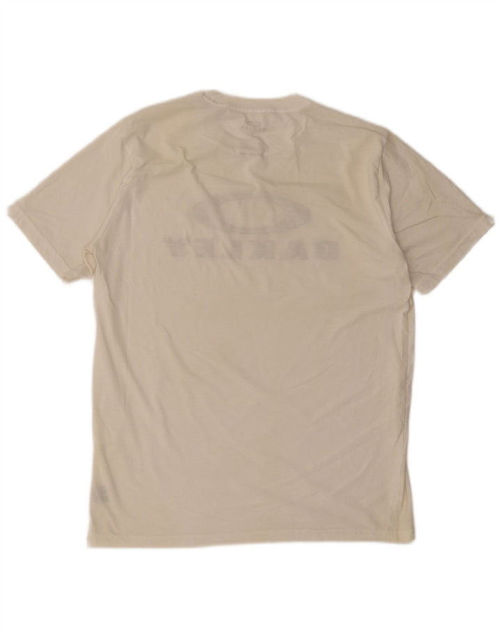Oakley Hombre Regular Fit Graphic Camiseta Top Mediano Blanco