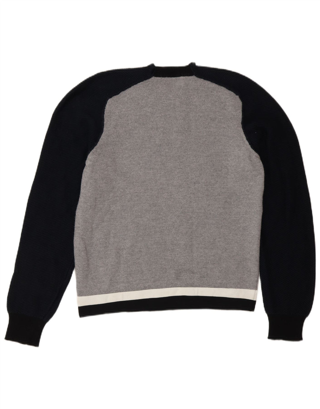 Iceberg - Jersey de cuello redondo para mujer, talla 40, lana gris medio