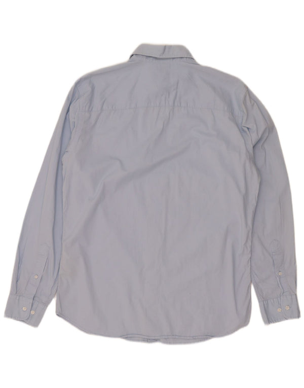 Camisa Jack & Jones Hombre Azul Medio Algodón