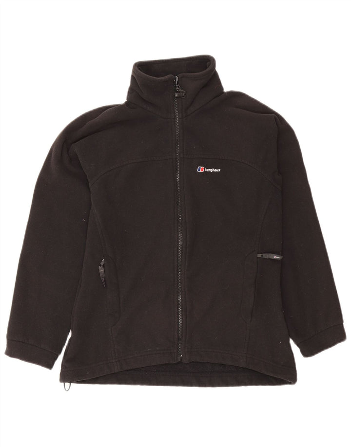 Berghaus Chaqueta polar extragrande para mujer UK 10 Small Poliéster negro