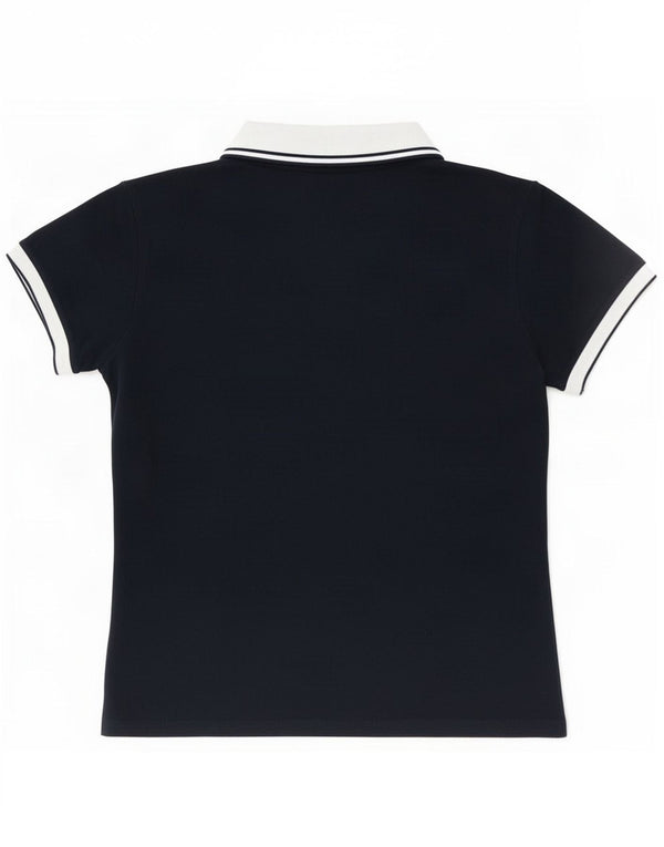 Fred Perry Polo para mujer ES 40 XL Algodón azul marino con bloques de color