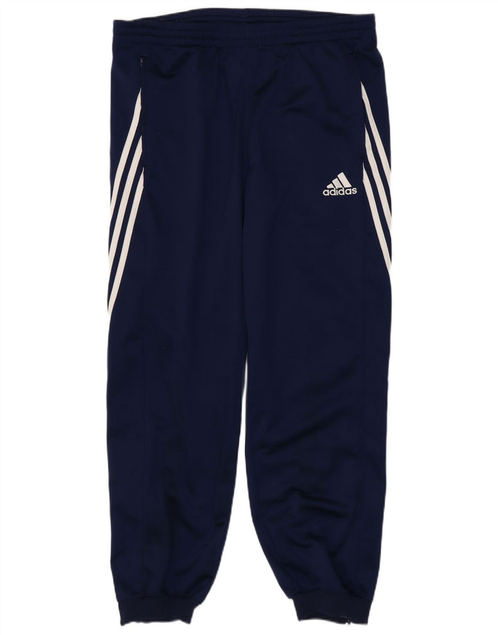 Adidas Hombre Pantalones De Chándal Joggers Grande Azul Marino Poliéster