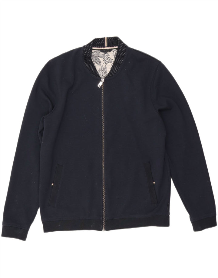 Ted Baker Chaqueta de chándal para hombre Talla 5 XL Poliéster azul marino