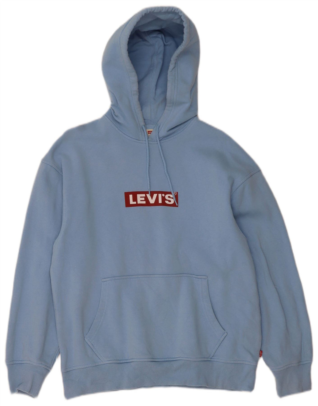 Levi's Hombre Sudadera Con Capucha Y Gráfico Relajado Pequeño Algodón Azul