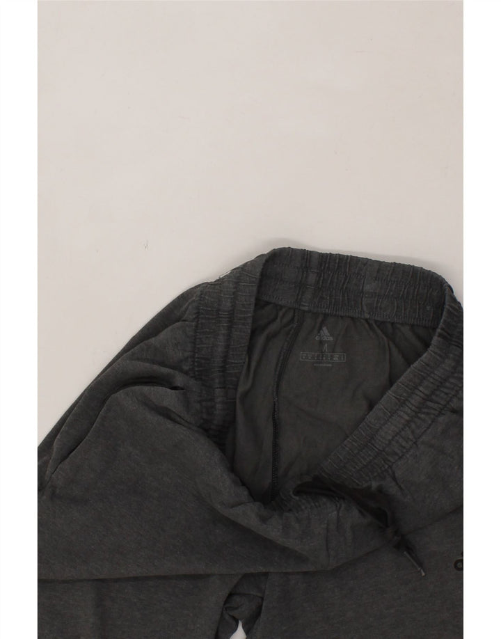 ADIDAS Mens Tracksuit Trousers Medium  Grey Cotton Vintage Adidas and Second-Hand Adidas from Messina Hembry 