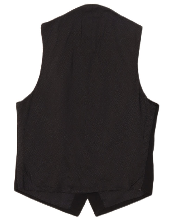 Chaleco vintage para hombre XS negro