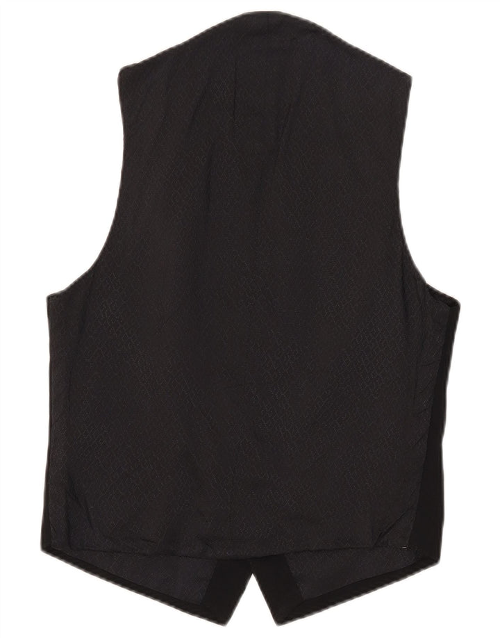Chaleco vintage para hombre XS negro