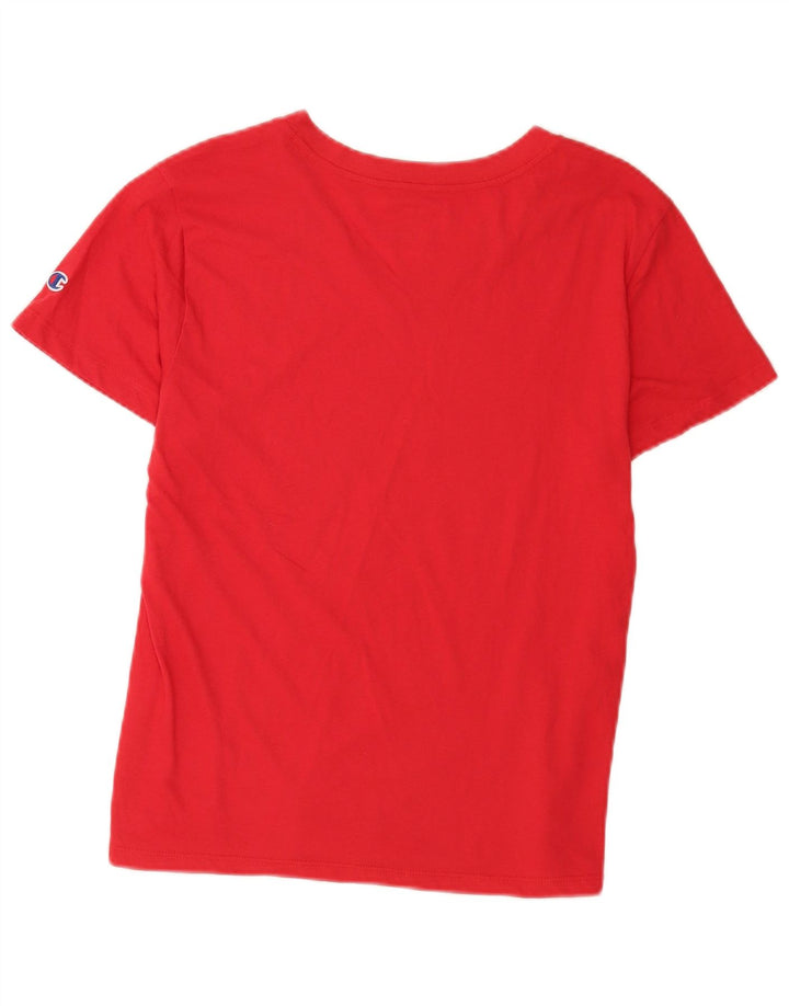 Champion - Camiseta para mujer, talla 40, talla grande, color rojo