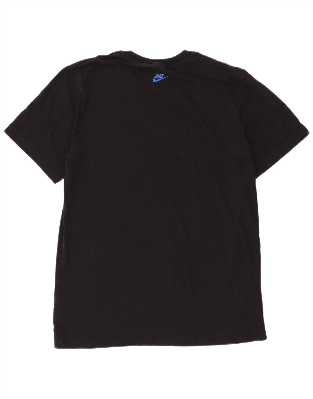 Nike Camiseta gráfica para hombre Top mediano de algodón negro