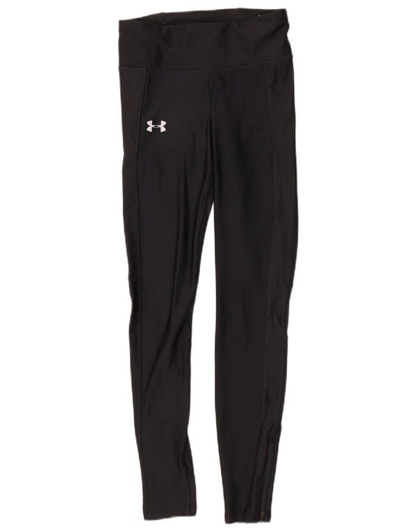 Under Armour Leggings de compresión para mujer UK 10 Small Negro Poliéster Deportes