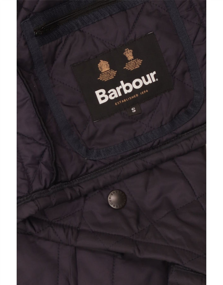 Barbour Chaqueta acolchada para hombre UK 36 Small Azul marino