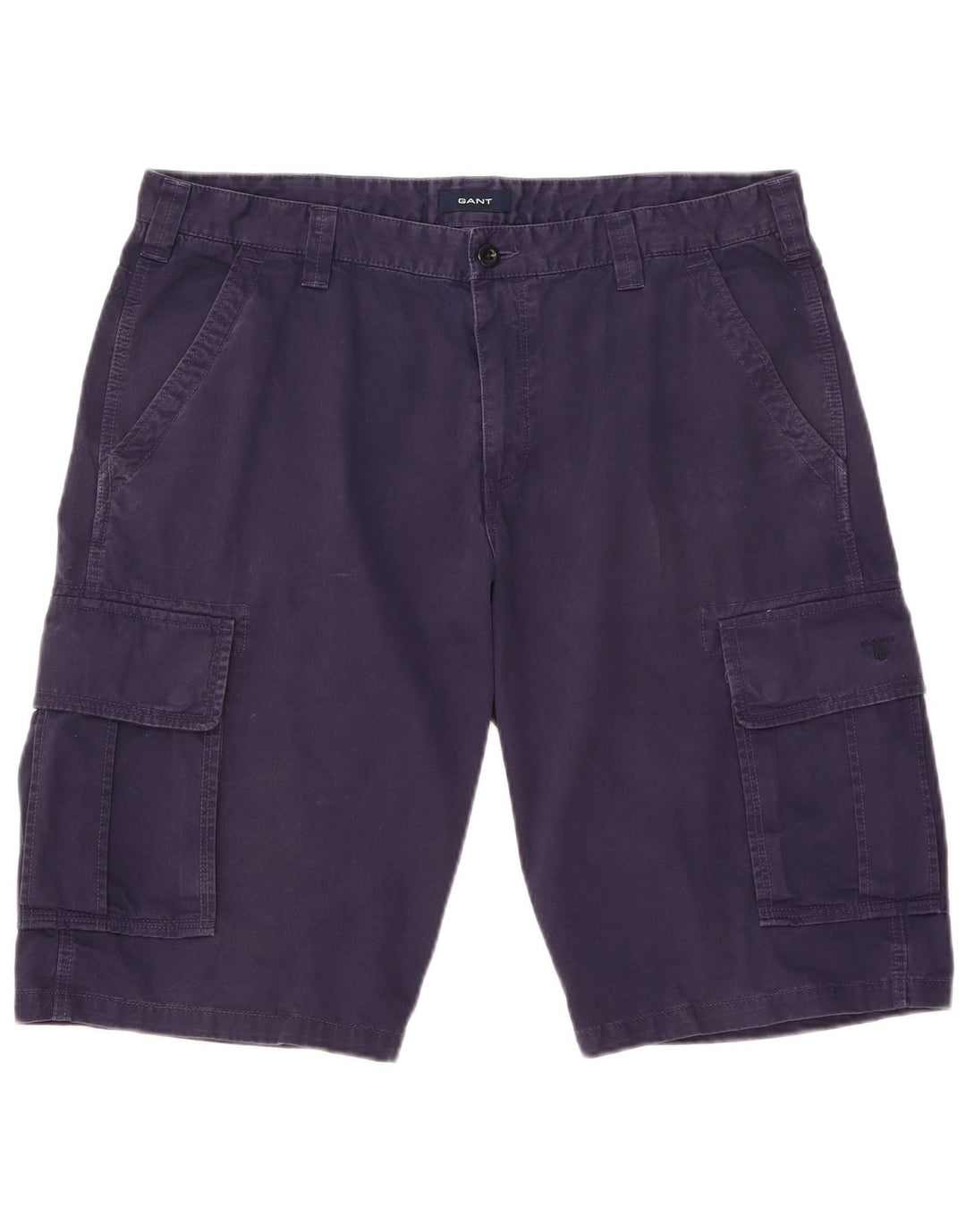 Gant Shorts Cargo Hombre W38 XL Algodón Azul Marino