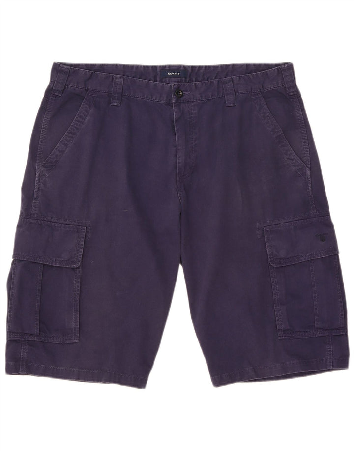 Gant Shorts Cargo Hombre W38 XL Algodón Azul Marino