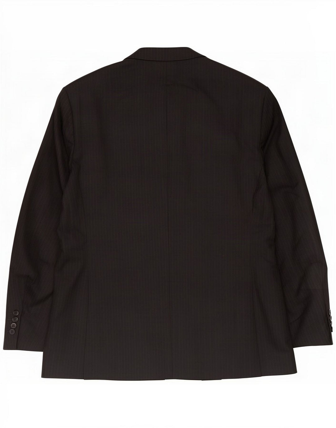 Marks & Spencer Chaqueta tipo blazer de 2 botones para hombre UK 48 2XL Lana negra a rayas