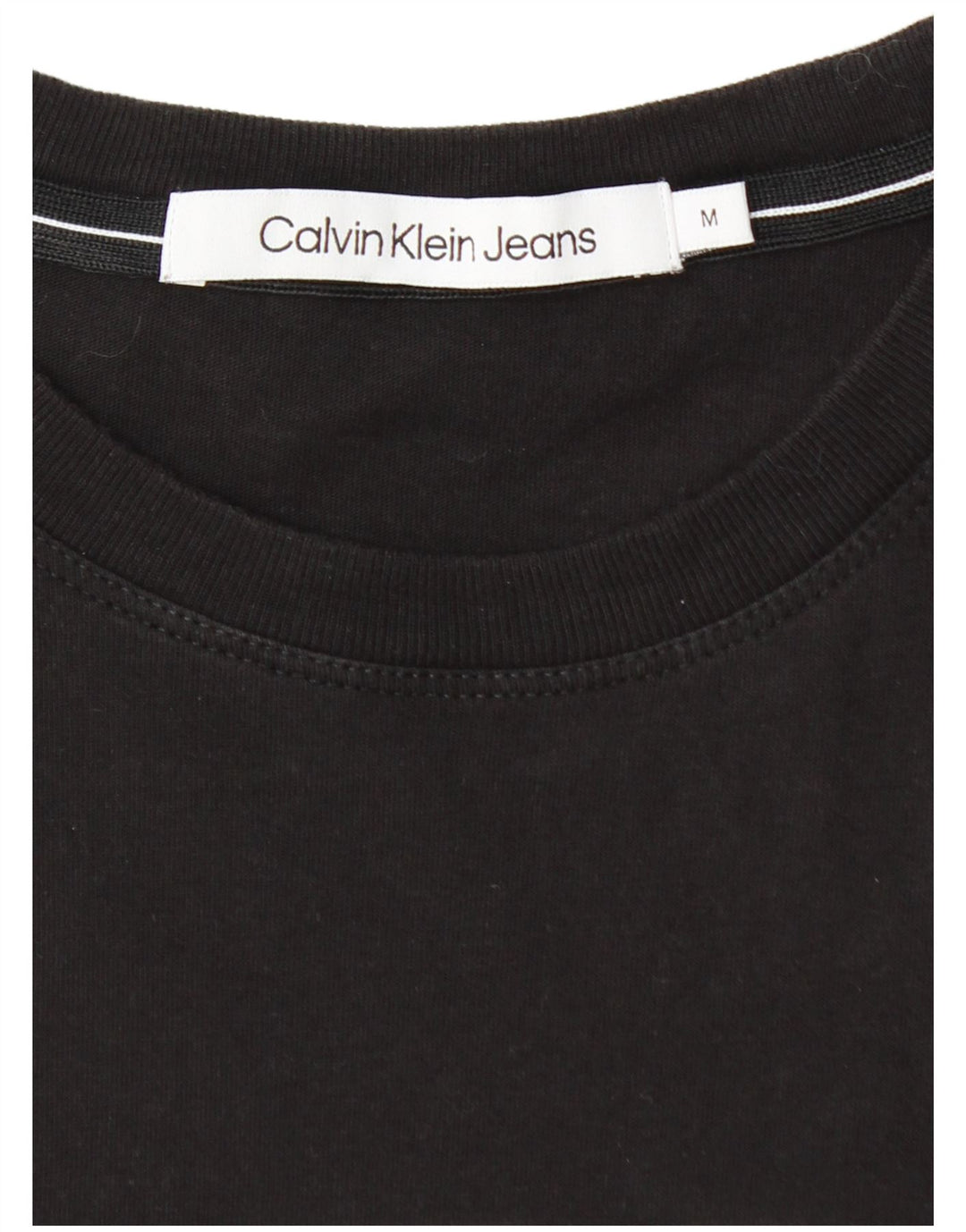 CALVIN KLEIN JEANS Camiseta gráfica para hombre Top Medium Black