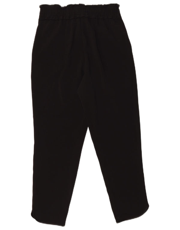 Zara Mujer Trafaluc Pantalones Casuales Tapered XS W24 L25 Negro