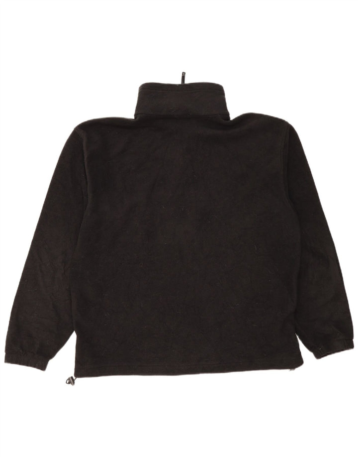 Chaqueta polar Columbia para hombre poliéster negro grande