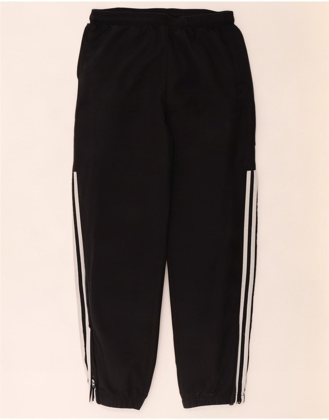 Adidas Hombre Pantalones De Chándal Joggers Grande Negro Poliéster