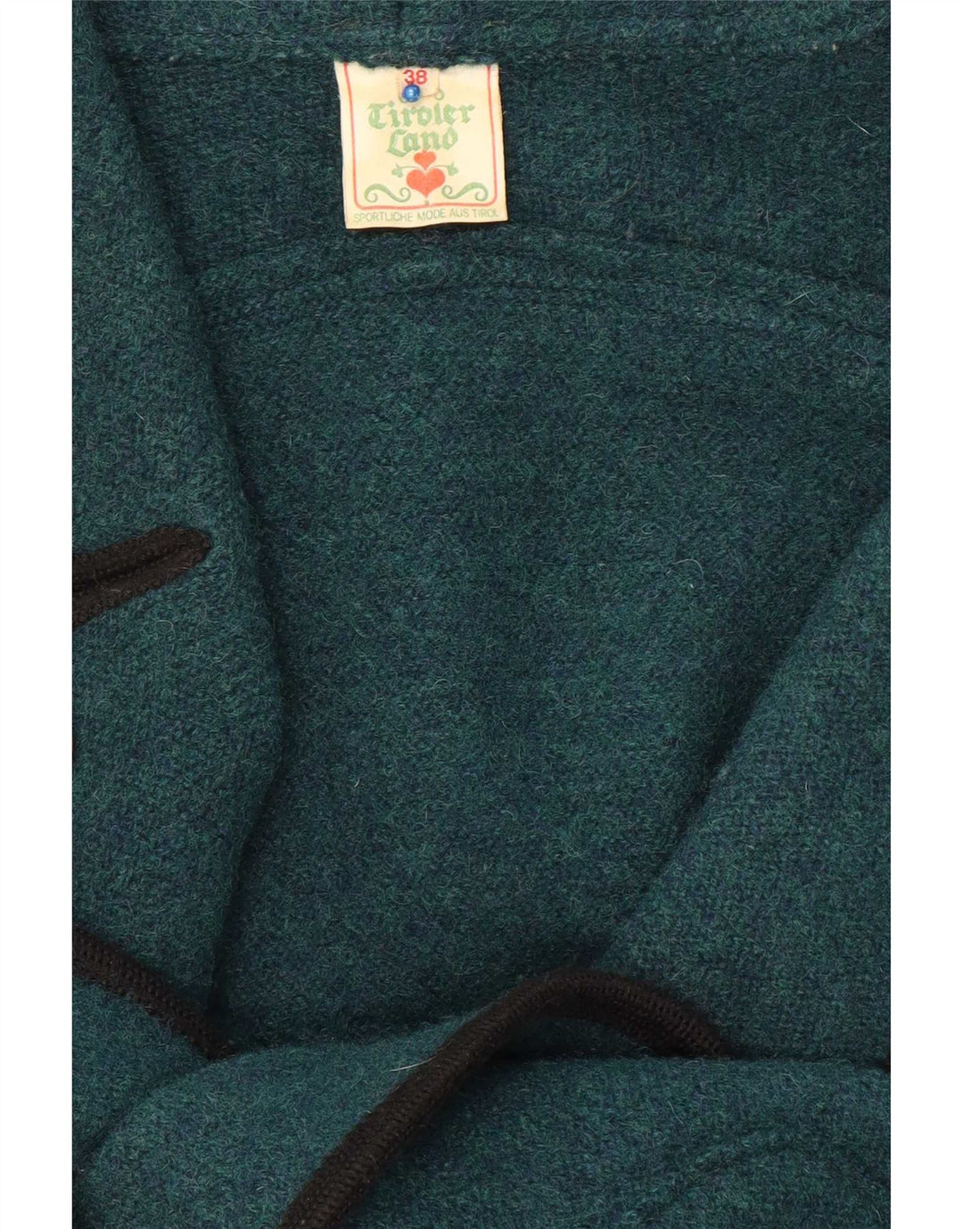 Vintage mujer oversize chaqueta blazer de doble pecho EU 38 verde medio