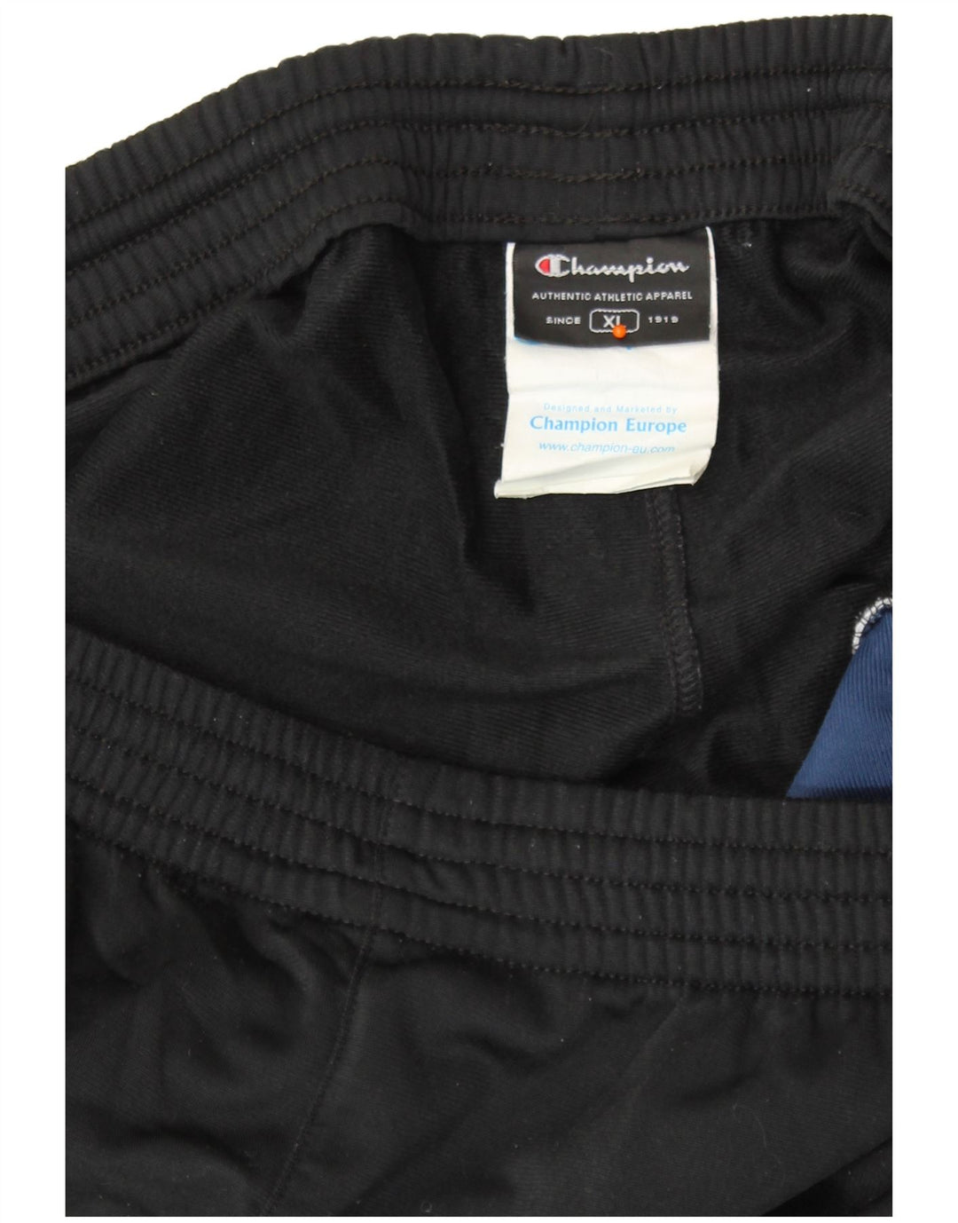 CHAMPION Pantalones de chándal para hombre Joggers XL Poliéster negro