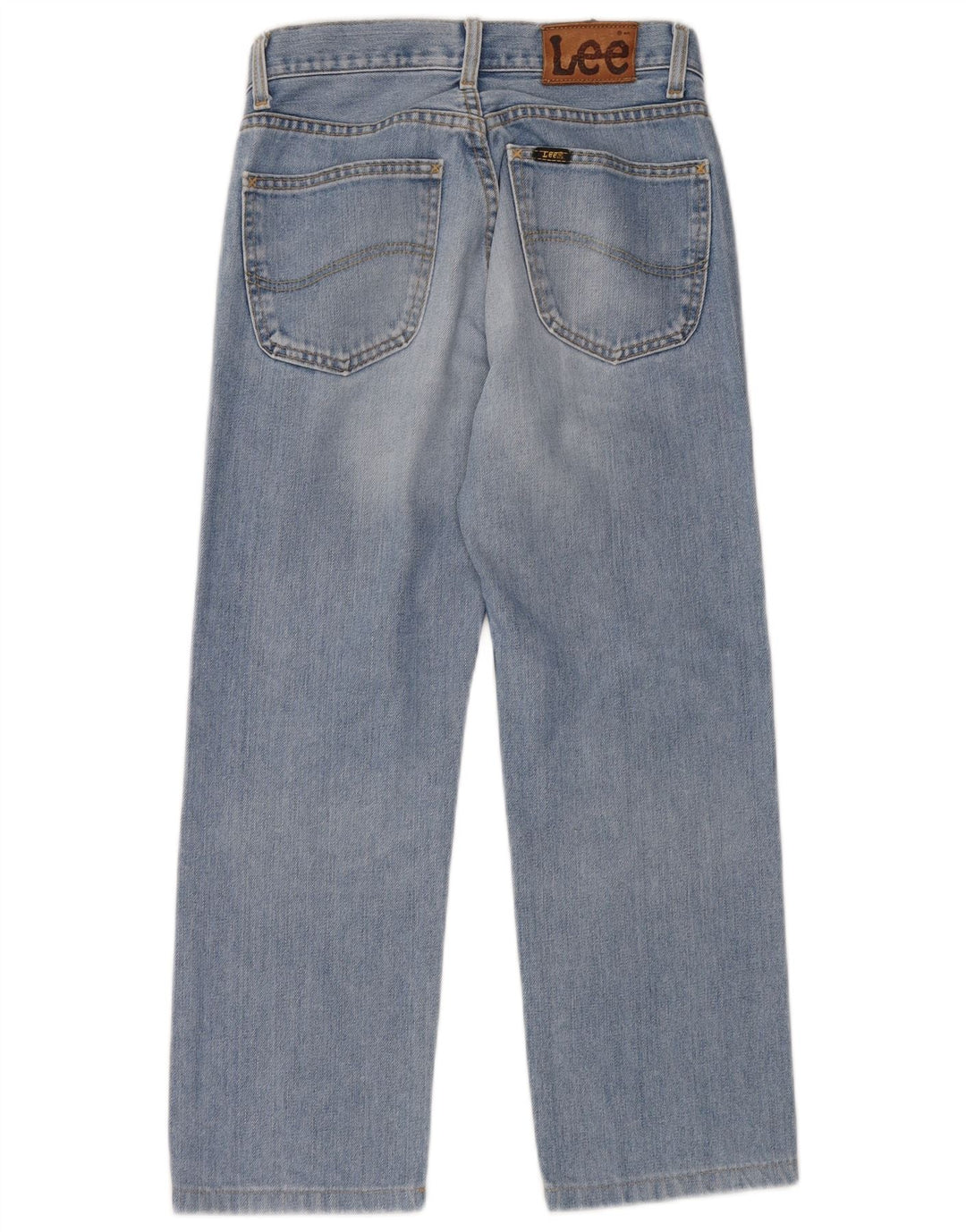 Lee Vaqueros Rectos Seattle Para Hombre W29 L24 Algodón Azul