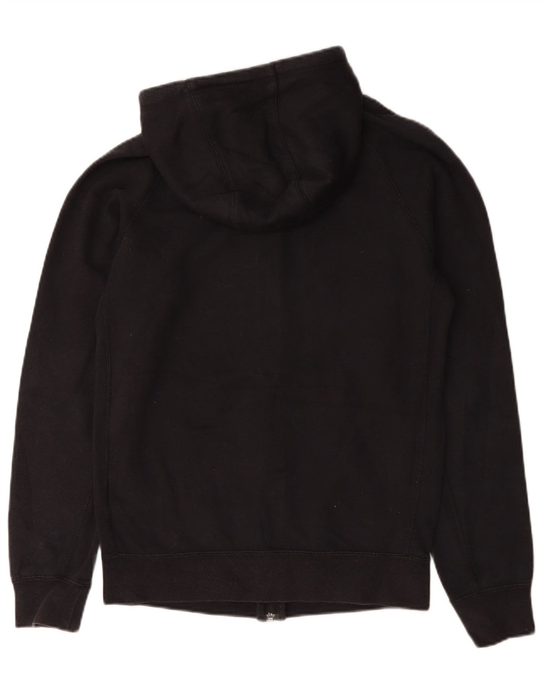 Jordan - Sudadera con capucha y cremallera para hombre, talla pequeña, algodón negro