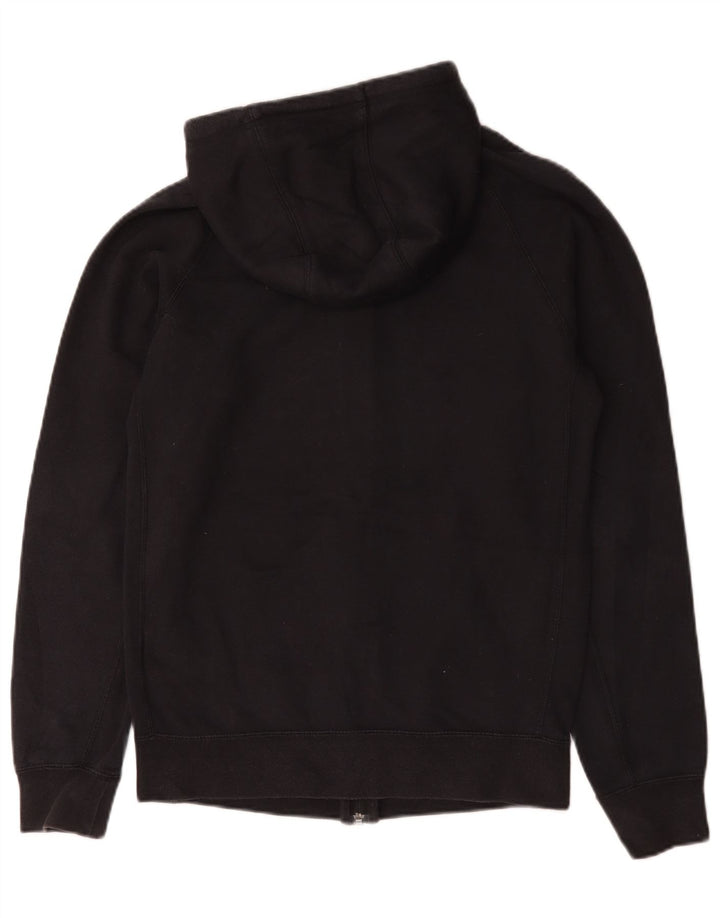 Jordan - Sudadera con capucha y cremallera para hombre, talla pequeña, algodón negro